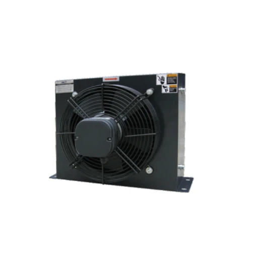 Nupela 100L/MIN Radiator Hydraulic Aluminium Oil Coolers Air Cooled Plate-Fin DC 12V/24V 1-Year AF Series Motor
